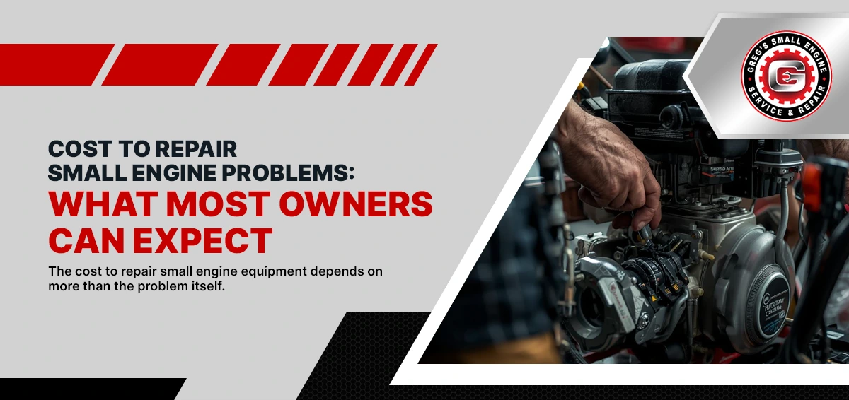 Cost to repair small engine problems what most owners can expect